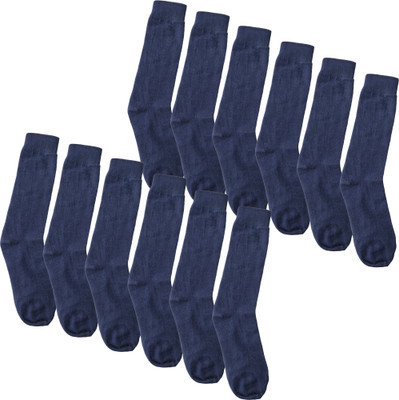 Cotson Men Solid Calf Length(Pack of 12)