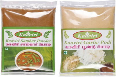 

Kaaviri Sambar Powder and Garlic Podi(2 x 100 g)