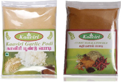 

Kaaviri Garlic Podi and Curry Masala Powder(2 x 100 g)