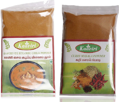 

Kaaviri Veg Kulambu Chilli Powder and Curry Masala Powder(2 x 100 g)