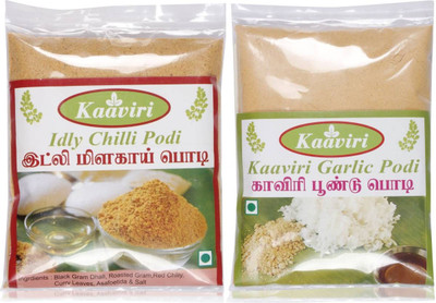

Kaaviri Idly Chilli Podi and Garlic Podi(2 x 100 g)
