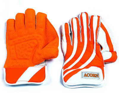 

Acorn® Pure Leather Wicket Keeping Gloves (Comfortable) - Made with top Quality Wicket Keeping Gloves (, Multicolor