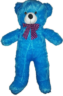 

RIMJHIM TOYS Cute/Lovable Super Soft 3 Feet Stuffed Spongy/Fluffy/Huggable/Cute High Quality Small Teddy Bear for Birthday Gifts/Girls/Lovable/Valentine (Blue) - 36 inch(Blue)