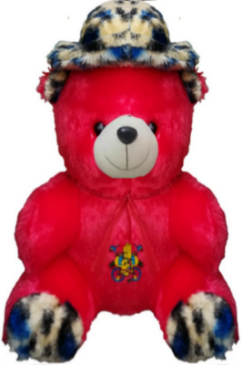 

Mofaro Red Lovely Teddy Bear Soft Toy - 23 cm(Red)