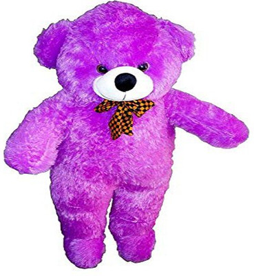 

Continental Cute/Lovable Super Soft (Yellow) Stuffed Spongy/Fluffy/Huggable/Cute High Quality Small Teddy Bear for Birthday Gifts/Girls/Lovable/Valentine (3 Feet) (Purple) - 36 mm(Purple)