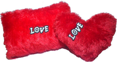 

Lata Super Soft Heart & Cushion Set - 30 cm(Red)
