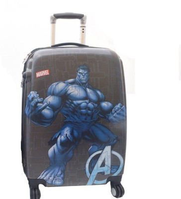 

Fashion Knockout Hulk In Avengers kids trolley suitcase for boys Expandable Cabin Luggage -  inch(Grey