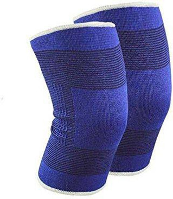 

Zahuu Knee Brace Support for Sports Gym & Surgery Recovery Knee Support (, Blue