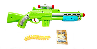 

TALKING GANESHA Air Gun with BB Bullets & 500 Water Bullets Toy Gun For Kids - Multicolor Model 2(Multicolor)