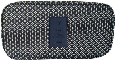 

Kanha Navy Blue Star Print Travel Lingerie Organizer(Blue)