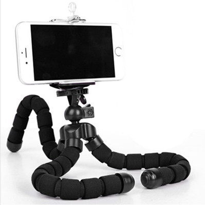 

BUY SURETY Universal Velvet Finish Flexible Style Tripod for Mobile Phone, Camera, DSLR, Smartphones with Universal Mobile Monopod Mount Adapter & Screw Tripod(Multicolor, Supports Up to 1000)
