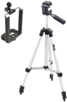 

EWELL Tripod-3110 40.2 Inch Portable Camera Tripod With Three-Dimensional Head & Quick Release Plate Tripod Tripod (Black, Supports Up to 2000 g) Tripod(BLACK & GREY, Supports Up to 1000)