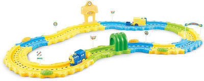 

Pacific Toys Super Speed Train & Track Play Set Toy 26 Pcs(Multicolor)