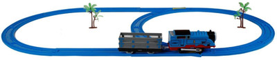 

Bestie Toys Tomas & Friends Battery Operated Thomas Train Track Toy Set With Sound And Flashing Headlights(Multicolor)