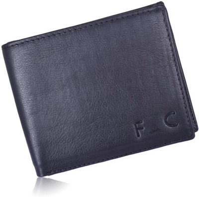 

Fascraft Men Formal Black Artificial Leather Wallet(2 Card Slots)