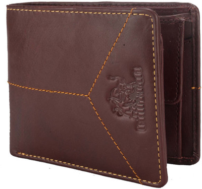 

Bull Kraft Men Maroon Genuine Leather Wallet(6 Card Slots)