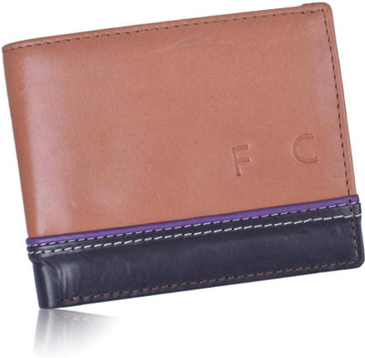 

Fascraft Men Casual Black, Tan Artificial Leather Wallet(4 Card Slots)