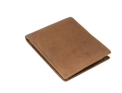 

GMC Men Formal Tan Genuine Leather Wallet(6 Card Slots), White