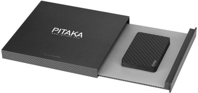 

Pitaka Men Black Carbon Fibre Card Holder(6 Card Slots)