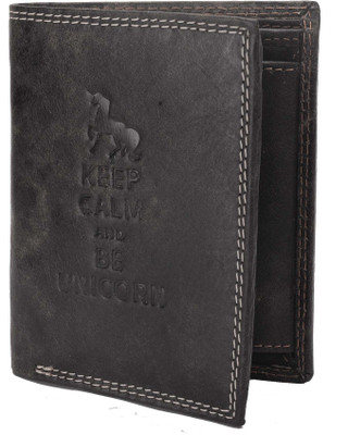 Bull Kraft Men Tan Genuine Leather Wallet(5 Card Slots), Brown