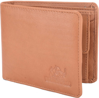 

Bull Kraft Men Tan Genuine Leather Wallet(6 Card Slots)