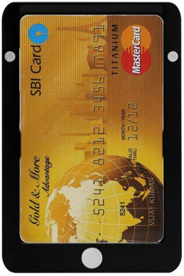 

Pitaka Men Black Aluminium Card Holder(1 Card Slot)