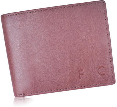 Fascraft Men Casual Brown Artificial Leather Wallet(9 Card Slots)