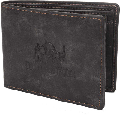 

Bull Kraft Men Brown Genuine Leather Wallet(6 Card Slots)