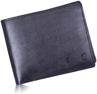 

Fascraft Men Casual Black Artificial Leather Wallet(8 Card Slots)