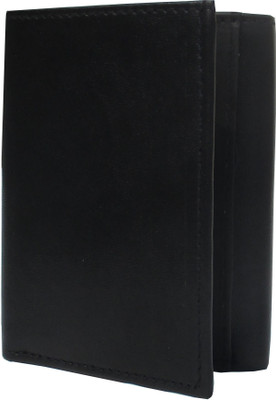 

Zubron Men Formal Black Genuine Leather Wallet(7 Card Slots), Blk013