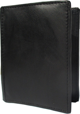 

Zubron Men Casual Black Genuine Leather Card Holder(8 Card Slots), Blk013