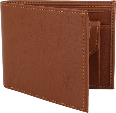 

Wooden Men Casual Brown Artificial Leather Wallet(5 Card Slots), Tan