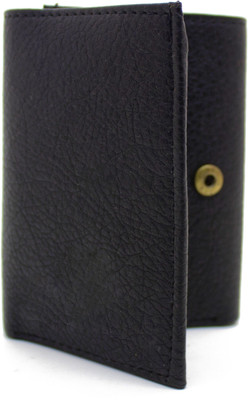 

MS Men Casual Black Artificial Leather Wallet(4 Card Slots)
