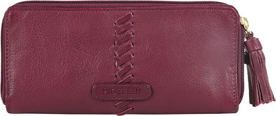

Hidesign Women Purple Genuine Leather Wallet(2 Card Slots)