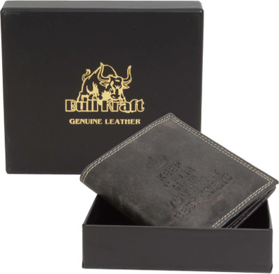 

Bull Kraft Men Tan Genuine Leather Wallet(5 Card Slots), Brown