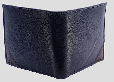 

Nukaichau Men Casual Black Genuine Leather Wallet(9 Card Slots)