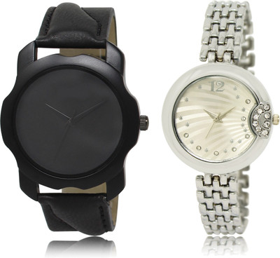 

The Shopoholic Fashionable Funky Look Black And Silver Dial Analog Watch For Boys And Girls Stylish Watch For Men Watch - For Boys & Girls
