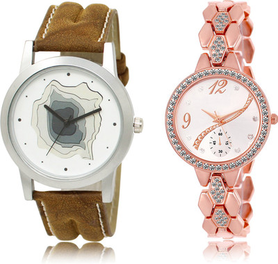 

JMFASHIONWORLD Stylish New Professional Couple Watch 9-215 Watch - For Boys & Girls