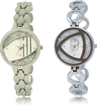 

The Shopoholic Best Combo Pack Silver Dial Analog Watch For Girls Girls Fashion Watch - For Girls