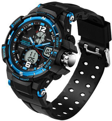 

Stryve AquaStryveSN002 Stryve S8012 Watch Men G Style Waterproof Sports Military Watches Men's Luxury Analog Digital Shock Watch-Blue Watch - For Men
