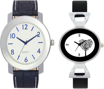 

VALENTIME VL11VT27 New Latest Stylish Designer Collection Leather Combo Couple Fancy Casual Best Offer Watch - For Men & Women