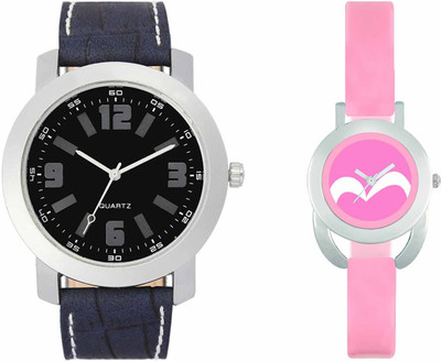 

VALENTIME VL30VT18 New Latest Stylish Designer Collection Leather Combo Couple Fancy Casual Best Offer Watch - For Men & Women