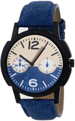 Montres New Fancy look Designer Dial Leather Belt Men & Women Watch - For Boys