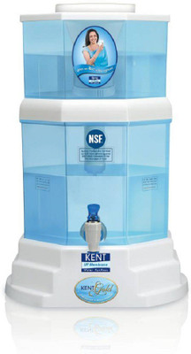 

Kent GOLD UF MEMBRANE 20 L Gravity Based Water Purifier(Blue, White)