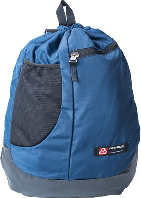 

Cosmus Carryall Light weight drawstring backpack bag - Stylish Biker Navy Blue Polyester Dori Bag 18 L Backpack(Blue)