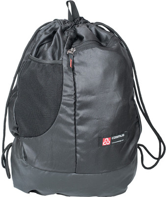 

Cosmus Carryall Light weight drawsting backpack bag - Stylish Biker bag Black Polyester Dori Bag 18 L Backpack(Black)