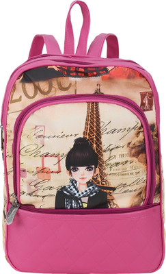 

BumBart Collection Barbie Doll Printed Stylish Pithu Backpack best for daily use, College and Office use bag, for Girls and Women( Pink , 5 L) Waterproof Backpack(Multicolor, 5 L)