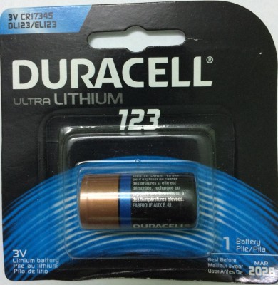 DURACELL Ultra Lithium 123  Battery