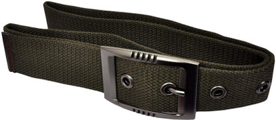 

OODI Men & Women Casual Green Fabric Belt
