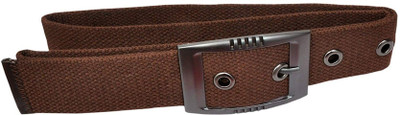 

OODI Men Casual Brown Fabric Belt